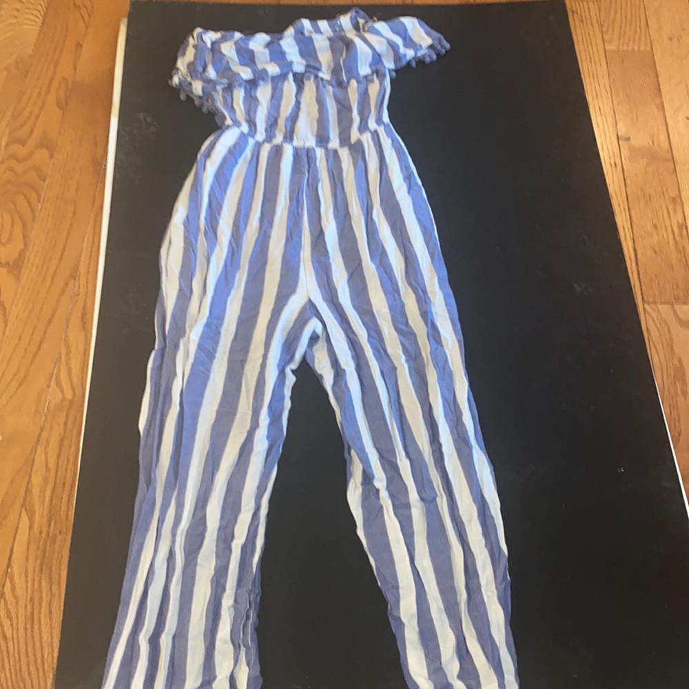 Stripe jumpsuit
